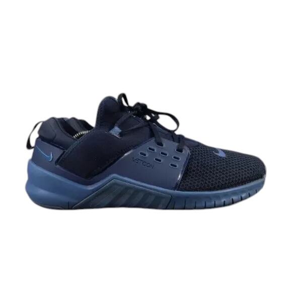 Nike Shoes Mens 11 Athletic Trainers Free Metcon 2 Blue Running Active Gym Sport - Picture 4 of 14